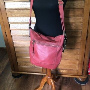 Fossil The Sak Burnt Red Purse